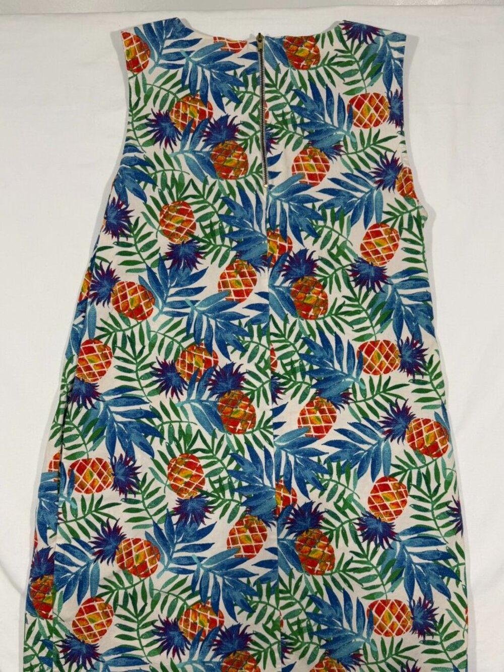 Tabitha Webb Pineapple Tropical Print Sheath Dress Size 6